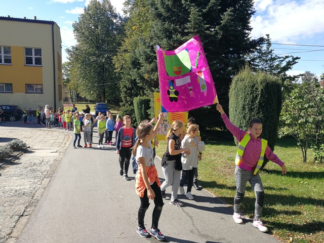 Odblaskowo w Szczepanowie