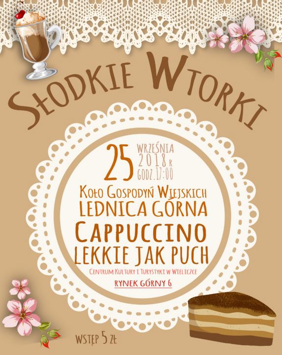 CKiT: Słodki Wtorek: Cappuccino lekkie jak puch