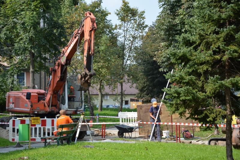 Dobczyce. Nowa kanalizacja sanitarna na osiedlu Jagiellońskim