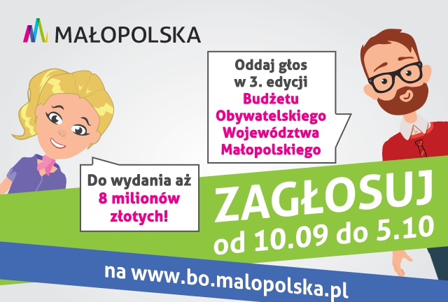 Trwa głosowanie w 3 edycji Budżetu Obywatelskiego