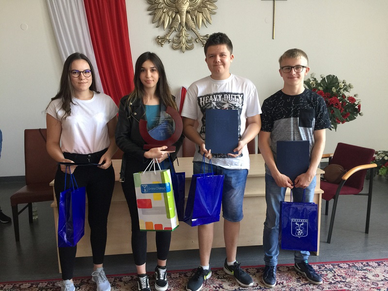 Uczniowie z Bobrka obronili trofeum Młodzieżowej Rady Miejskiej w Chełmku