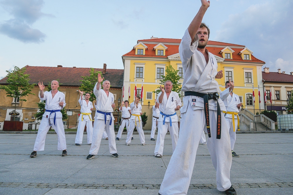 Ciekawa akcja wielickich karateków