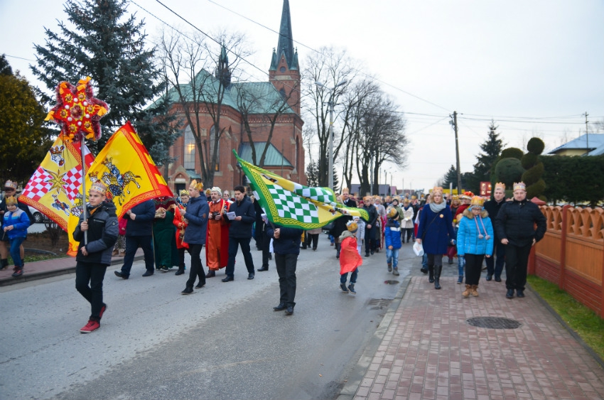 Powiat mielecki: Orszak Trzech Króli w Chorzelowie