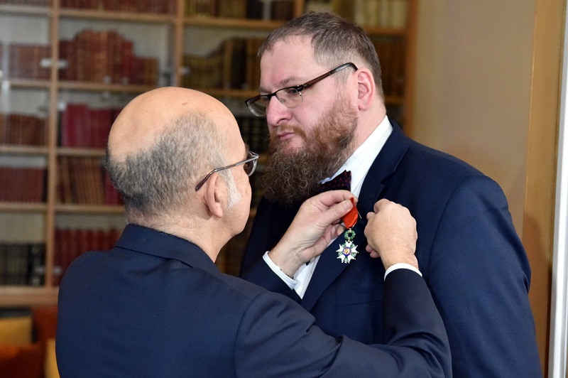 Francuski Order Narodowy Legii Honorowej dla dyrektora Muzeum Auschwitz