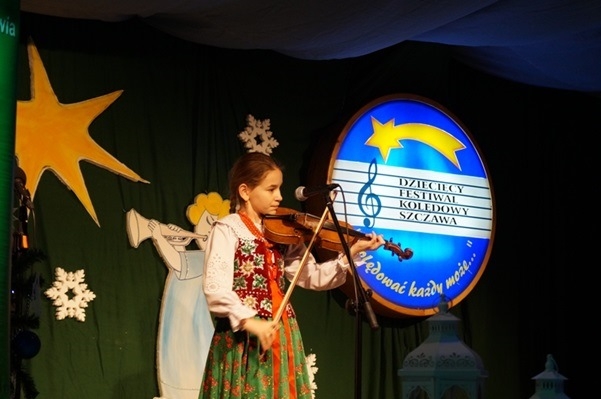 Gm. Mszana Dolna: Sukces Małgosi na festiwalu kolędowym