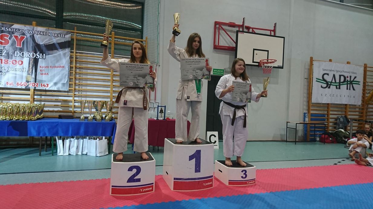 Wielicka zawodniczka srebrną medalistką Puchar Polski w Karate Kyokushin
