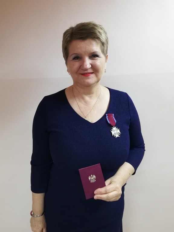 Brązowy Krzyż Zasługi dla Dyrektor SOSW w Złotej
