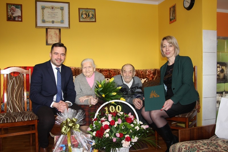 Józef Druzgała z Pcimia świętował 100 lat!