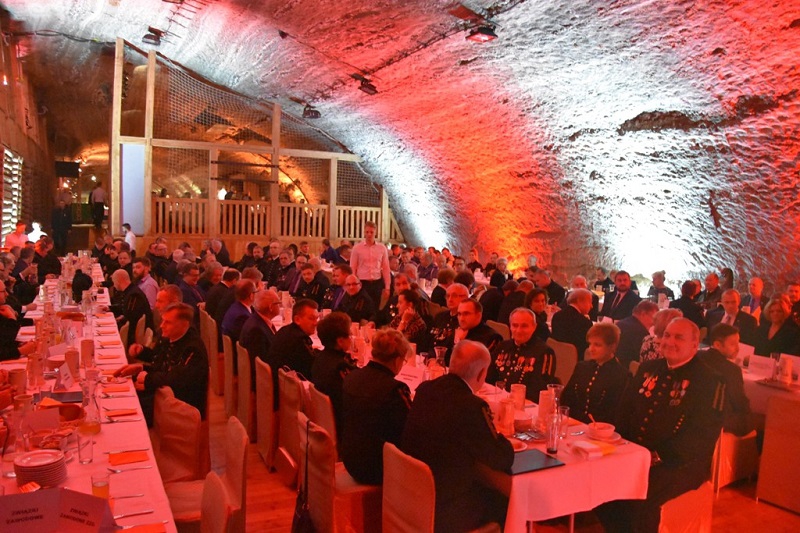 Uroczysta Barbórka w Kopalni Soli Bochnia