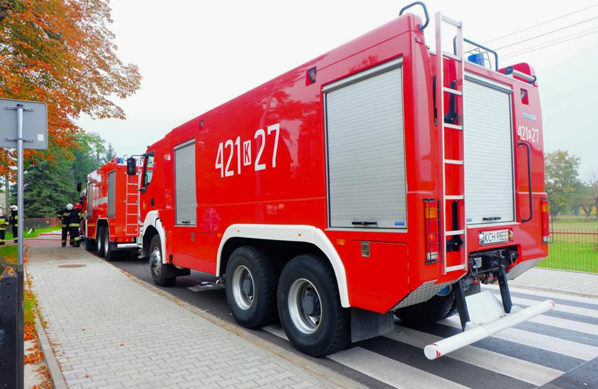 Klimontów: Podczas interwencji straży pożarnej znaleziono zwłoki